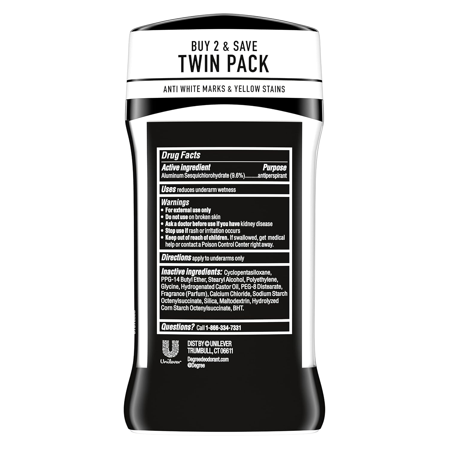 Degree Men UltraClear Antiperspirant — image 2