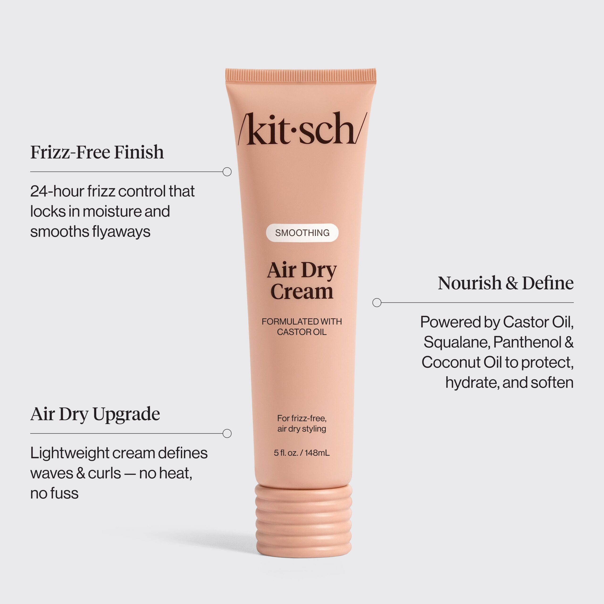 Kitsch Smoothing Air Dry Cream for Hair — image 2