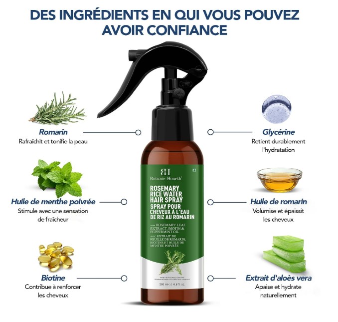 Botanic Hearth Rosemary and Rice Water Spray — image 2
